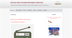 Desktop Screenshot of friedensort.org